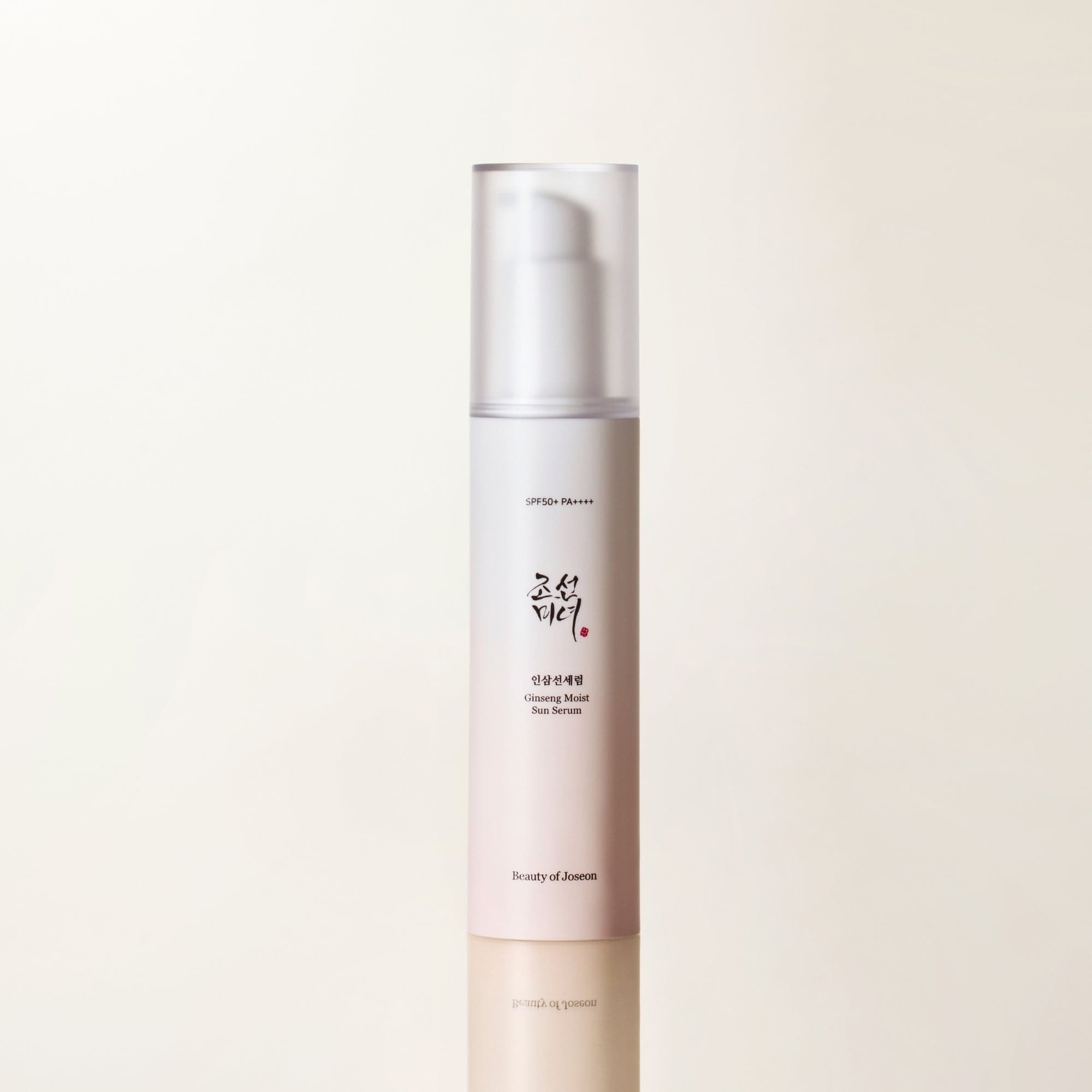 Beauty of Joseon Ginseng Moist Sun Serum (SPF 50+ PA++++) product image on neutral background